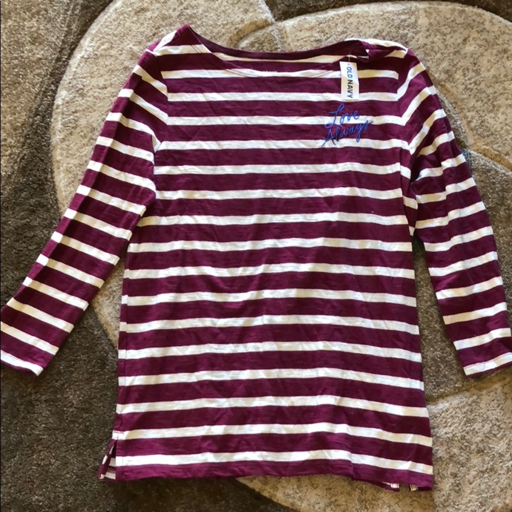 Old Navy striped long sleeve